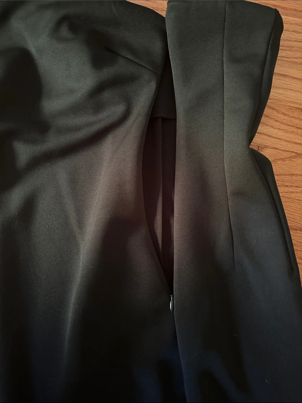 Zara Dark Green Sleeveless Dress XS - Picture 6 of 6